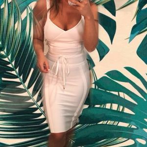 White Bandage Dress